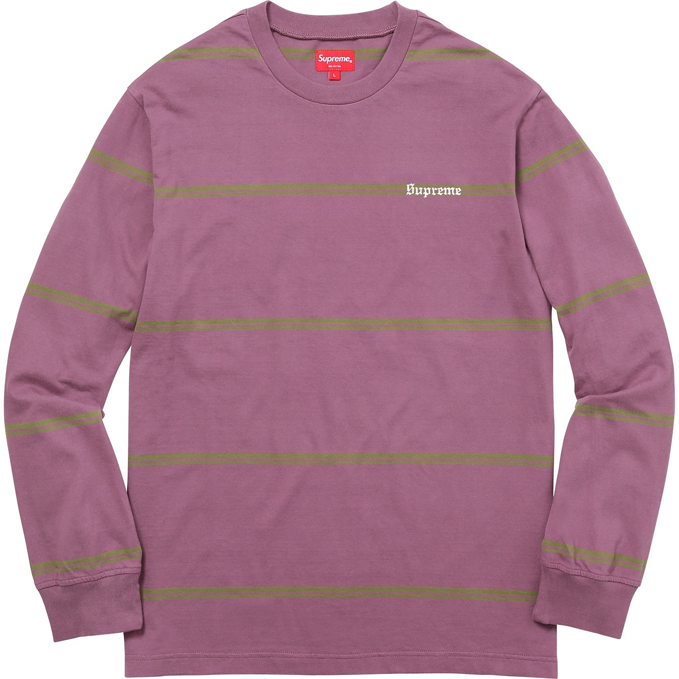 Striped L/S Top view 3